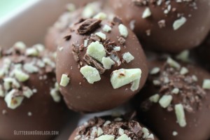 Mint Oreo Truffles