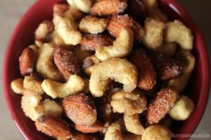 Cinnamon Sugar Glazed Nuts