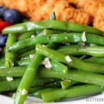 Quick and Easy Garlic Green Beans