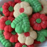 Festive Christmas Spritz Cookies