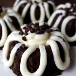 Mini Chocolate Bundt Cake with Cream Cheese Frosting