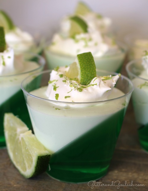 Lime Jello Parfaits