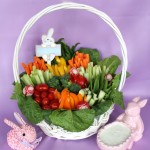 Easter Basket Relish Tray