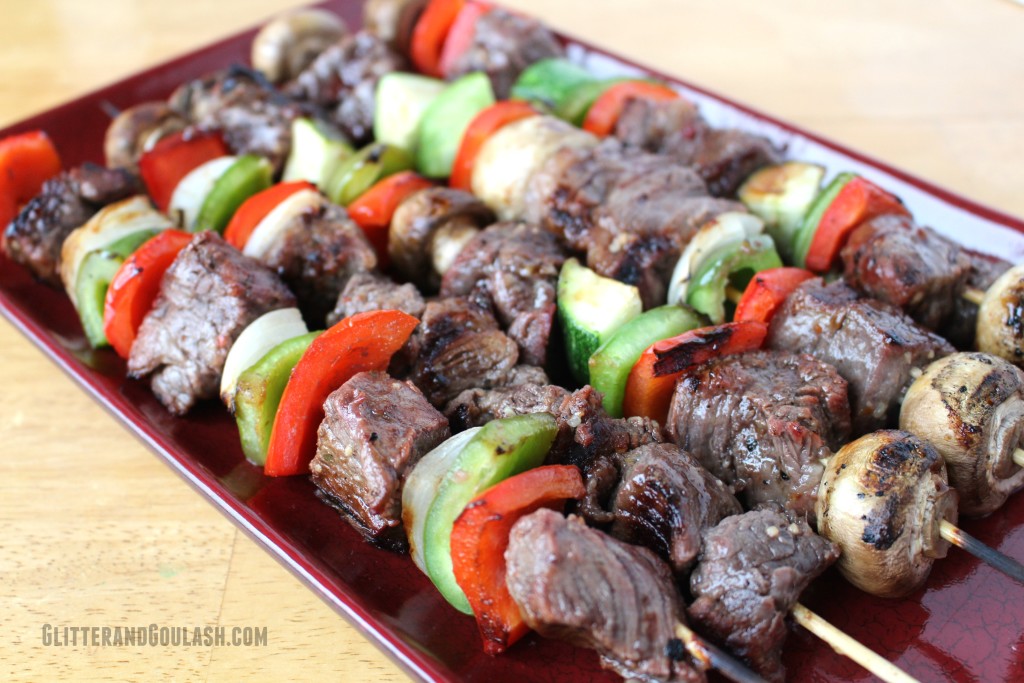 Grilled Beef Kabobs Glitter And Goulash 9515