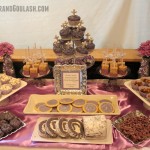 Purple & Silver Dessert/Snack Table Ideas