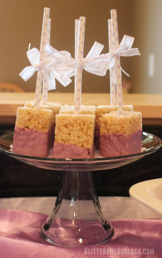 Purple & Silver Dessert/Snack Table Ideas - Glitter and Goulash