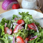 Strawberry Poppyseed Salad-Kid Approved!