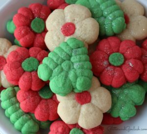 Festive Christmas Spritz Cookies